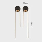 AstraGlow vägglampa för stämningsfull LED-belysning i sovrummet