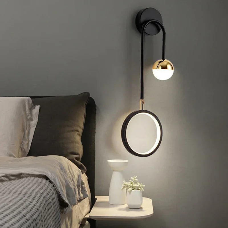Arcello Retro Minimalist Wall Lamp for Hallways and Bedrooms