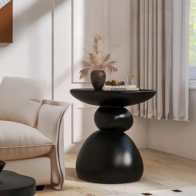 Mienel Nordelle Scandi Minimalist Side Table For Living Spaces
