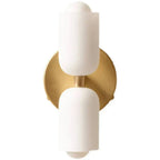 Liora Matt White Wall Light | Mienel
