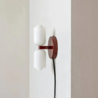 Liora Matt White Wall Light | Mienel
