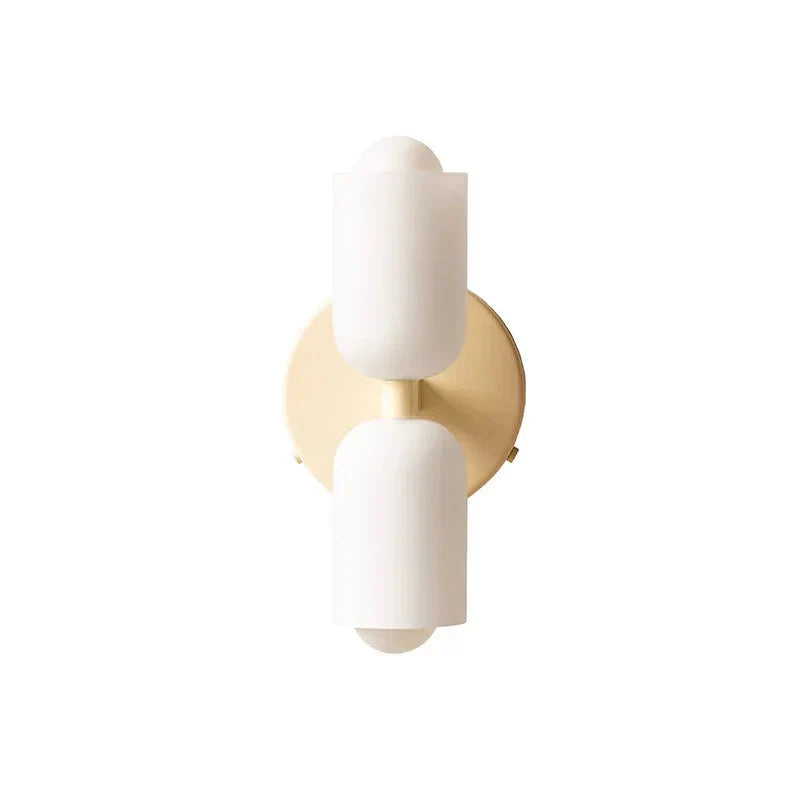 Liora Matt White Wall Light | Mienel