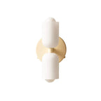 Liora Matt White Wall Light | Mienel