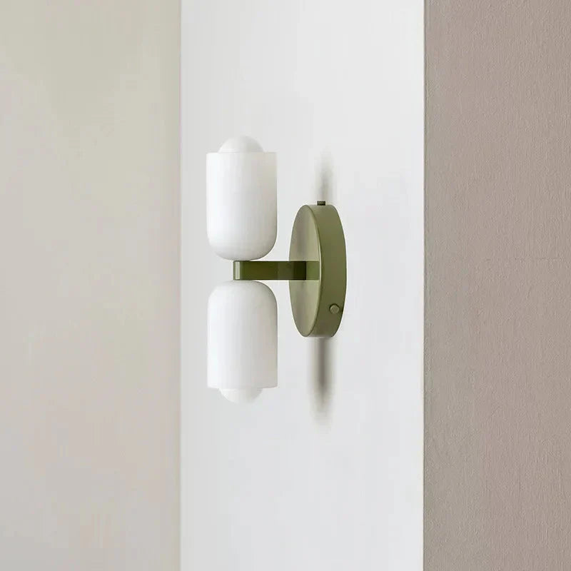 Liora Matt White Wall Light | Mienel