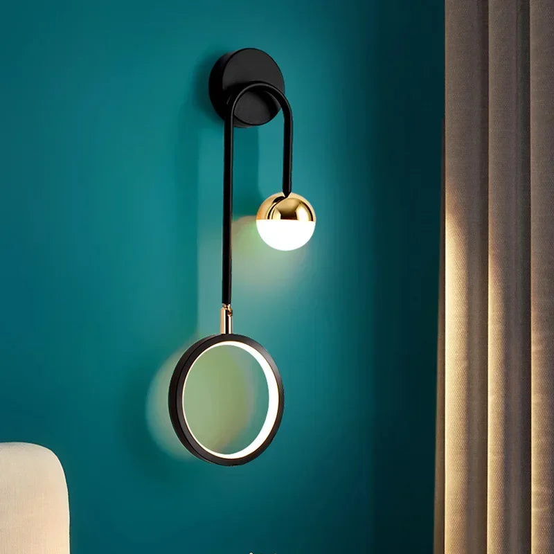 Arcello Retro Minimalist Wall Lamp for Hallways and Bedrooms