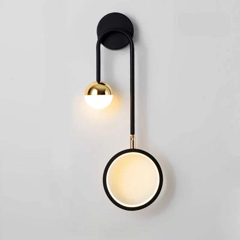 Arcello Retro Minimalist Wall Lamp for Hallways and Bedrooms