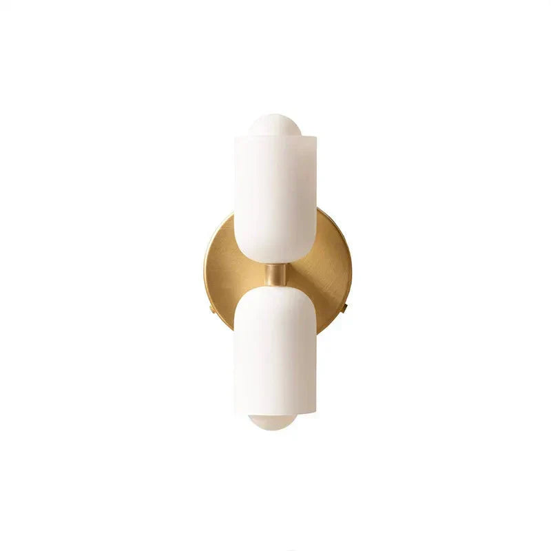 Liora Matt White Wall Light | Mienel