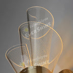 AuroraSpiral Lumină de perete LED Nordic pentru spații moderne