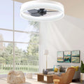 BreezePro Smart Ceiling Fan With Dimmable LED And Remote Control