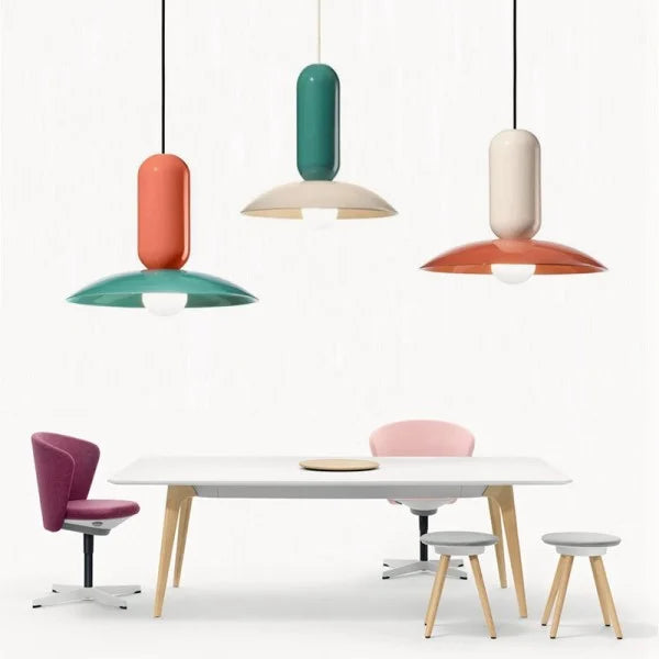 Aurelle Macaron Pendant Light Elegant Hanging Lamp | Snurv