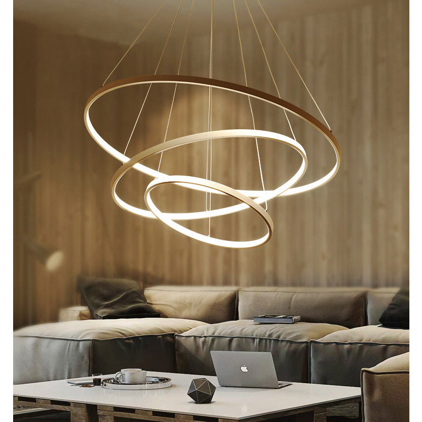 Aurelia Halo fény | Hangulatos meleg LED gyűrű függeszték fény